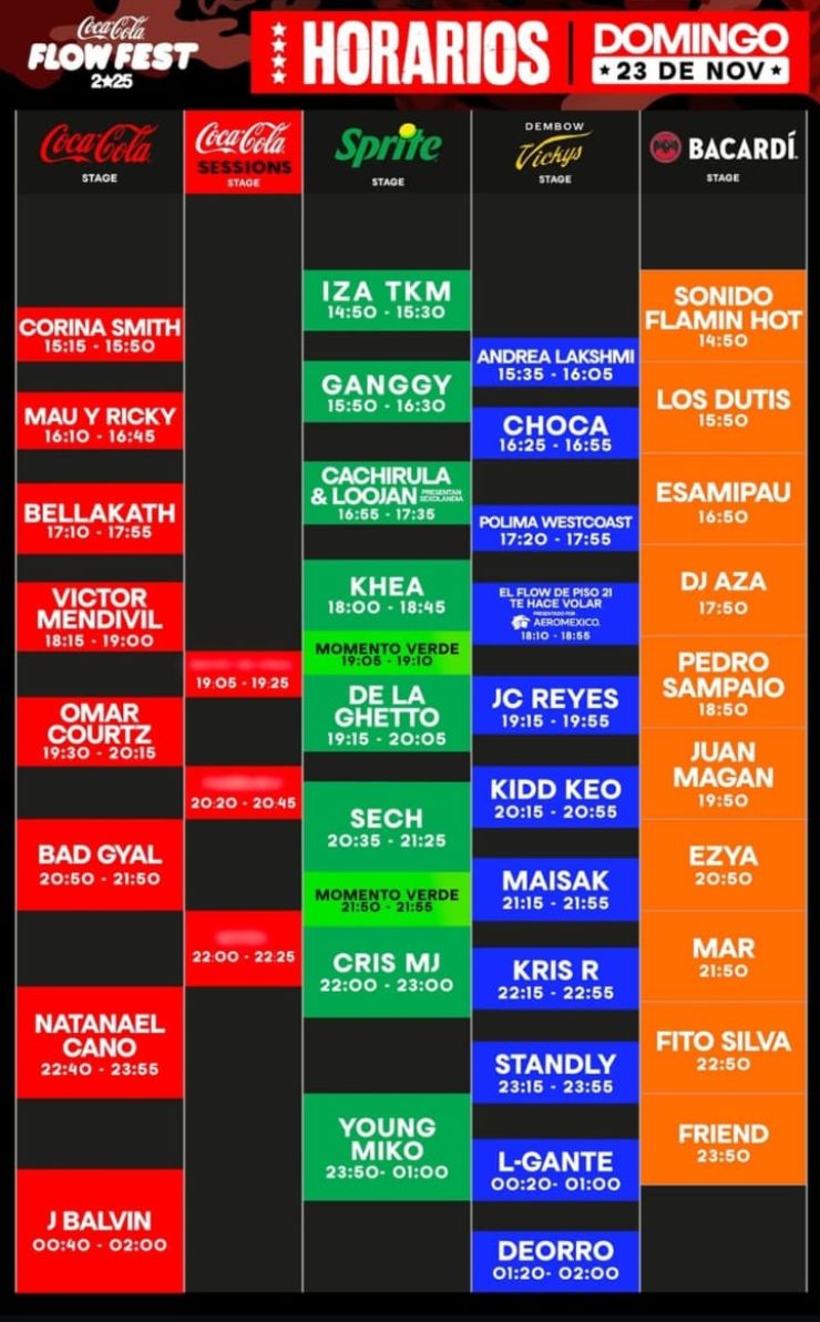 flow-fest-2025-horarios-rutas-y-cartel-por-dia