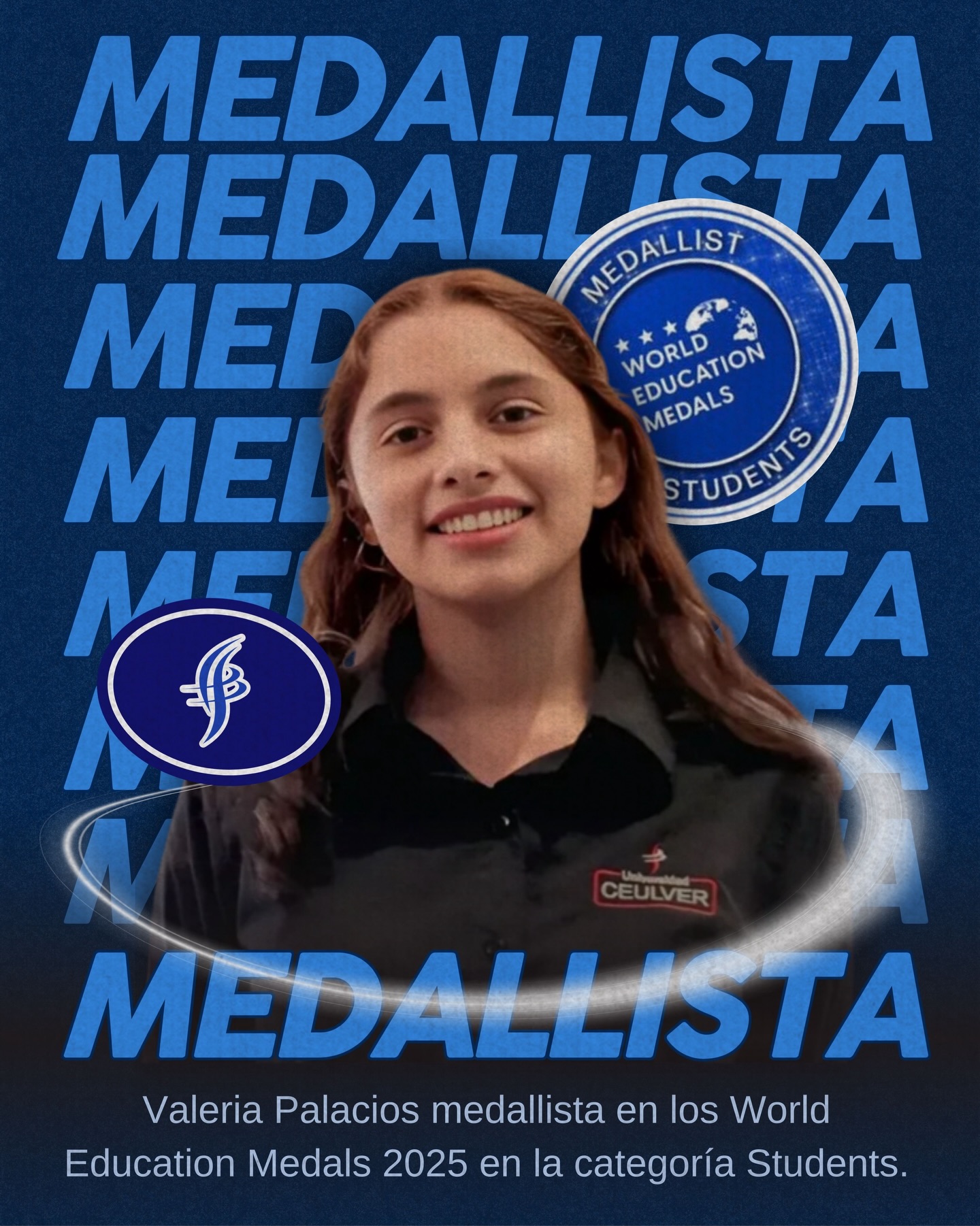 De Veracruz para el mundo: estudiante mexicana gana Medalla Mundial de Educación 2025