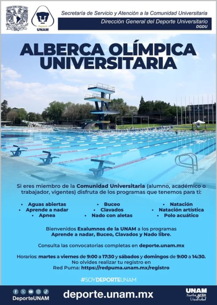 cuales-cursos-puedes-tomar-en-la-alberca-olimpica-de-la-unam-y-como-inscribirte