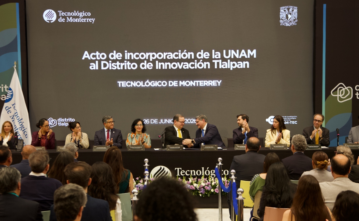 Tec de Monterrey y UNAM unen talento para impulsar la innovación