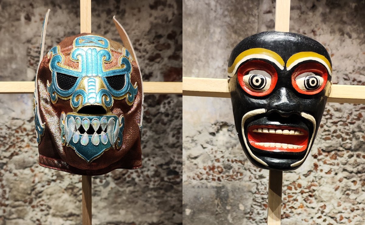 Máscaras que enseñan identidad: así es la exposición de El Claustro