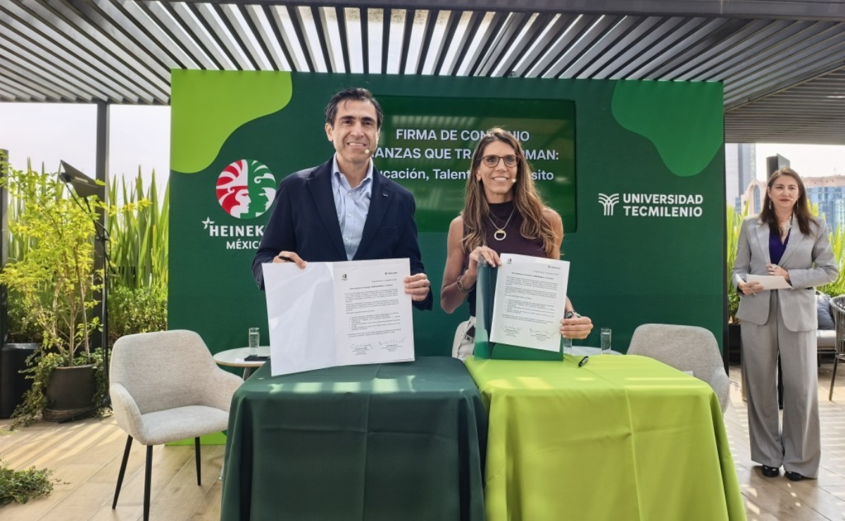Tecmilenio y Heineken fortalecen alianza por el talento joven 