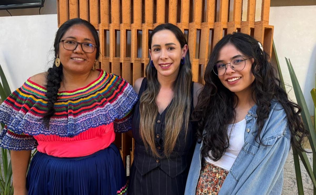 Celestina Pascualeño, Fernanda Montes de Oca y Brenda Guzmán. Foto: Canva