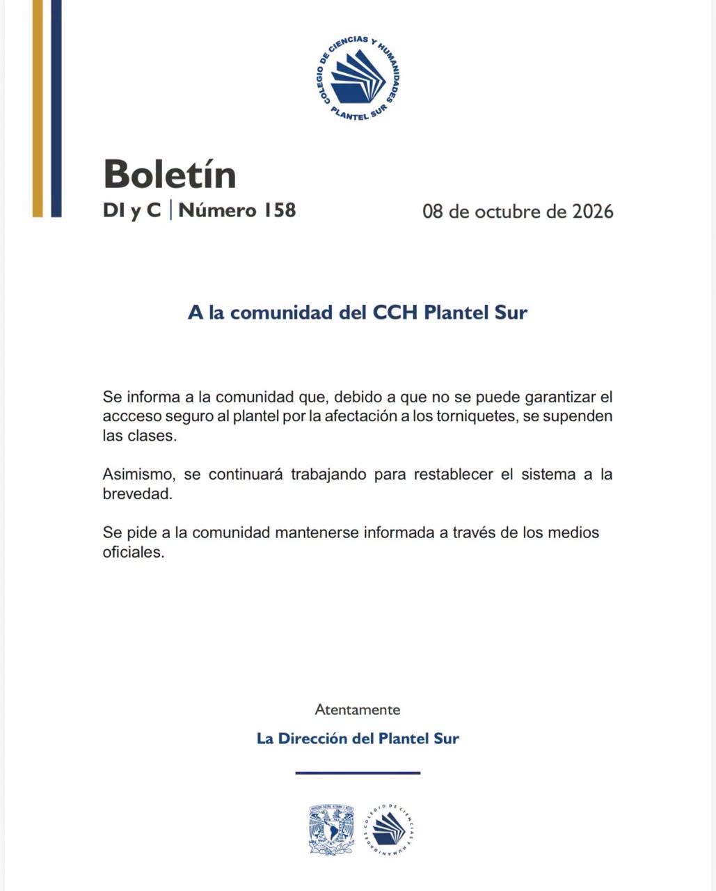 cch-sur-unam-suspension-clases