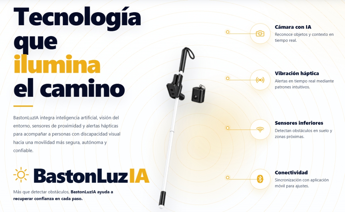 El dispositivo se conecta a una aplicación móvil. Foto: Especial