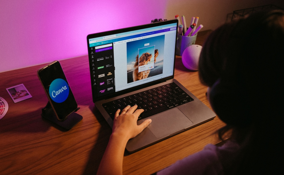 Canva impulsa nuevas formas de aprender en la universidad con IA. Foto: Pexels