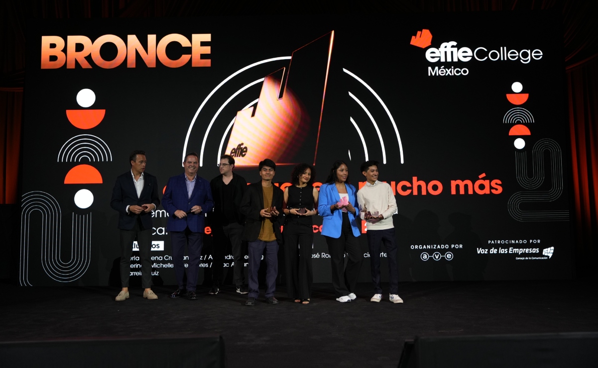 La BUAP consiguió el bronce. Foto: Effie Awards México