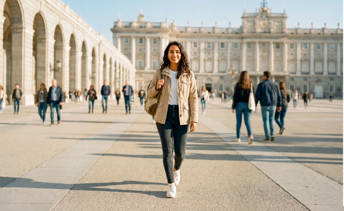 Aprende inteligencia artificial en Madrid; conoce cómo obtener una beca. Foto: Santander