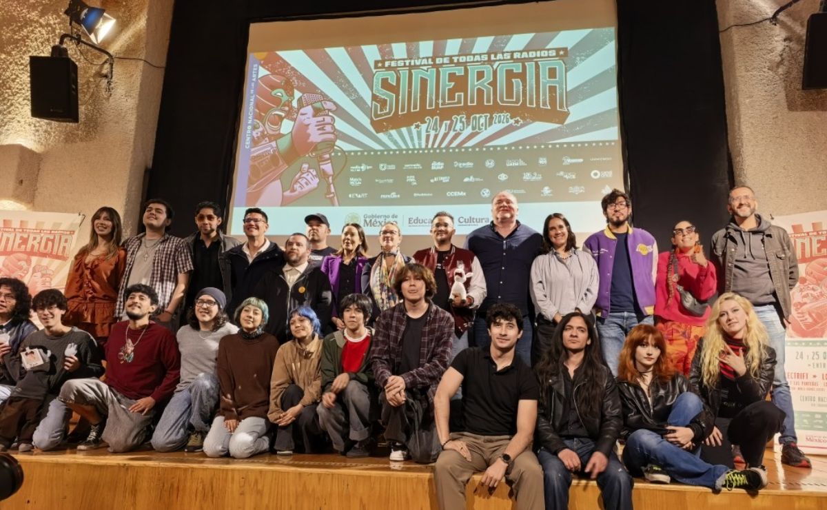 Sinergia llega a su cuarta edición: dos días de música y radios universitarias en el Cenart
